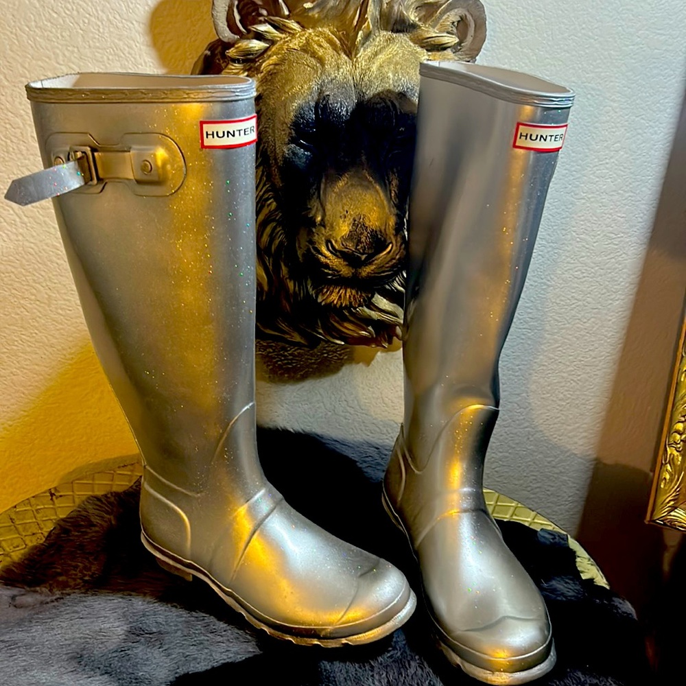 Hunter rain boots